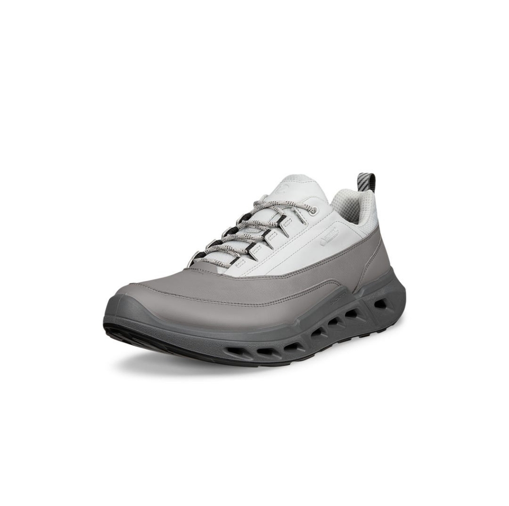 Ecco Biom 720 M Gore-tex sneaker in color steel/concrete